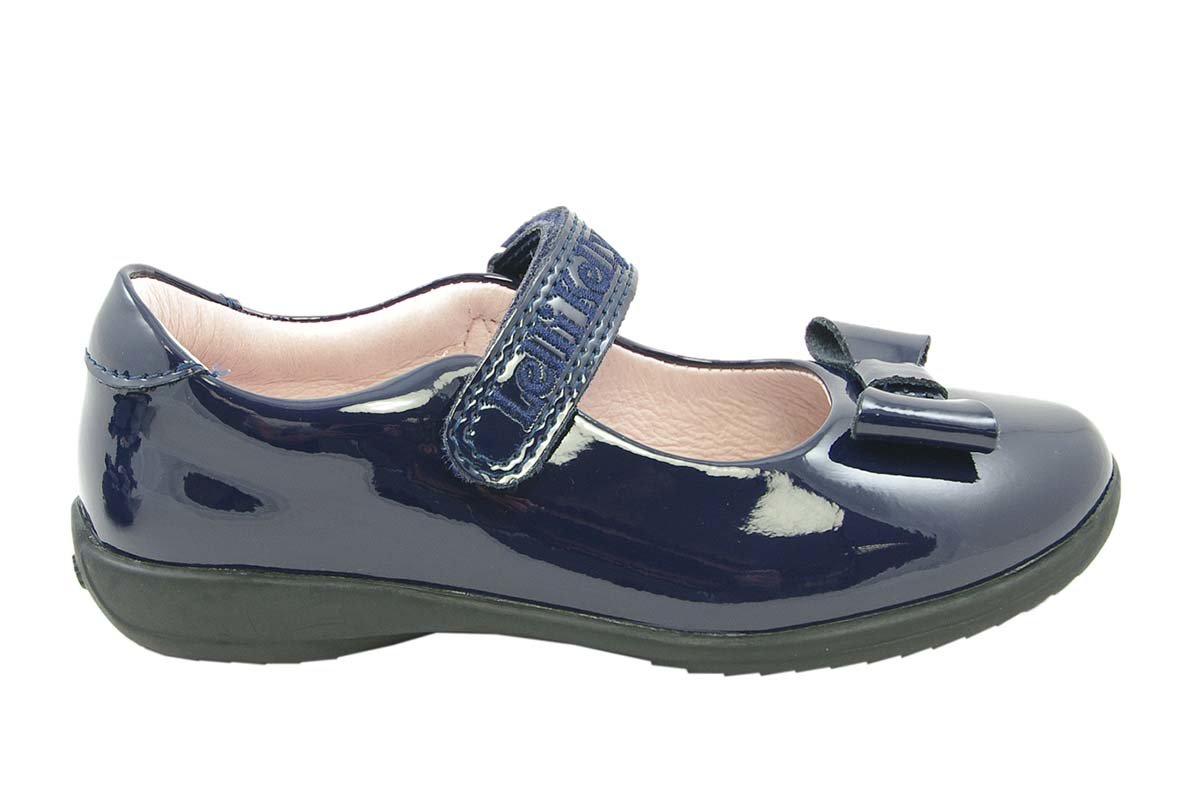 navy blue lelli kelly school shoes