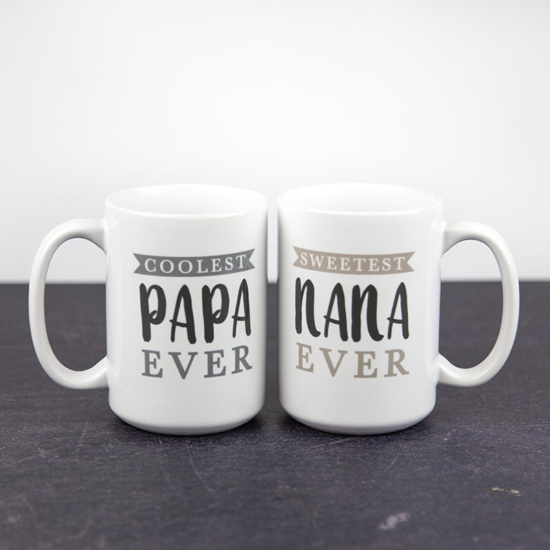 nana and papa mugs