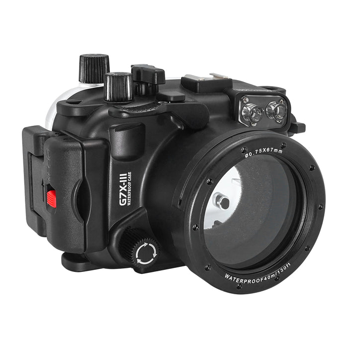 Canon Powershot G7x Mark Iii 40m 130ft Meikon Underwater Camera Housin Meikon Hk