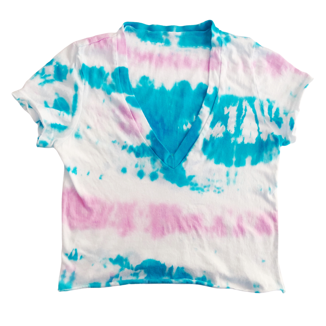 Women's Tie Dye Crop Top