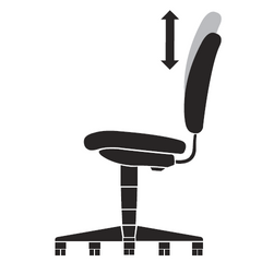 Back Height Adjustment Diagram