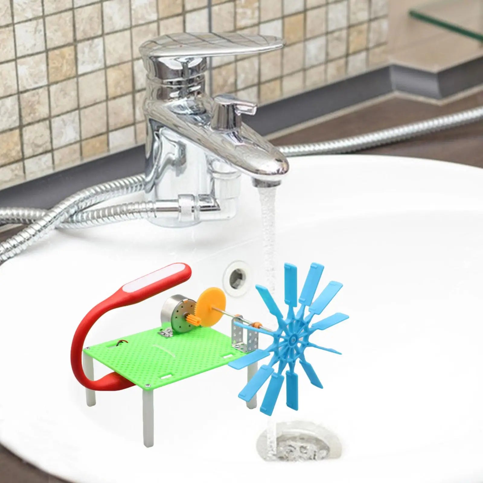 Diy Scientific Experiment Set DIY Project Hydroelectric Generator for Children Ages 4-11 Years Old Teen Girls Boys Kids
