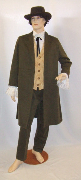 men's riverboat gambler costume