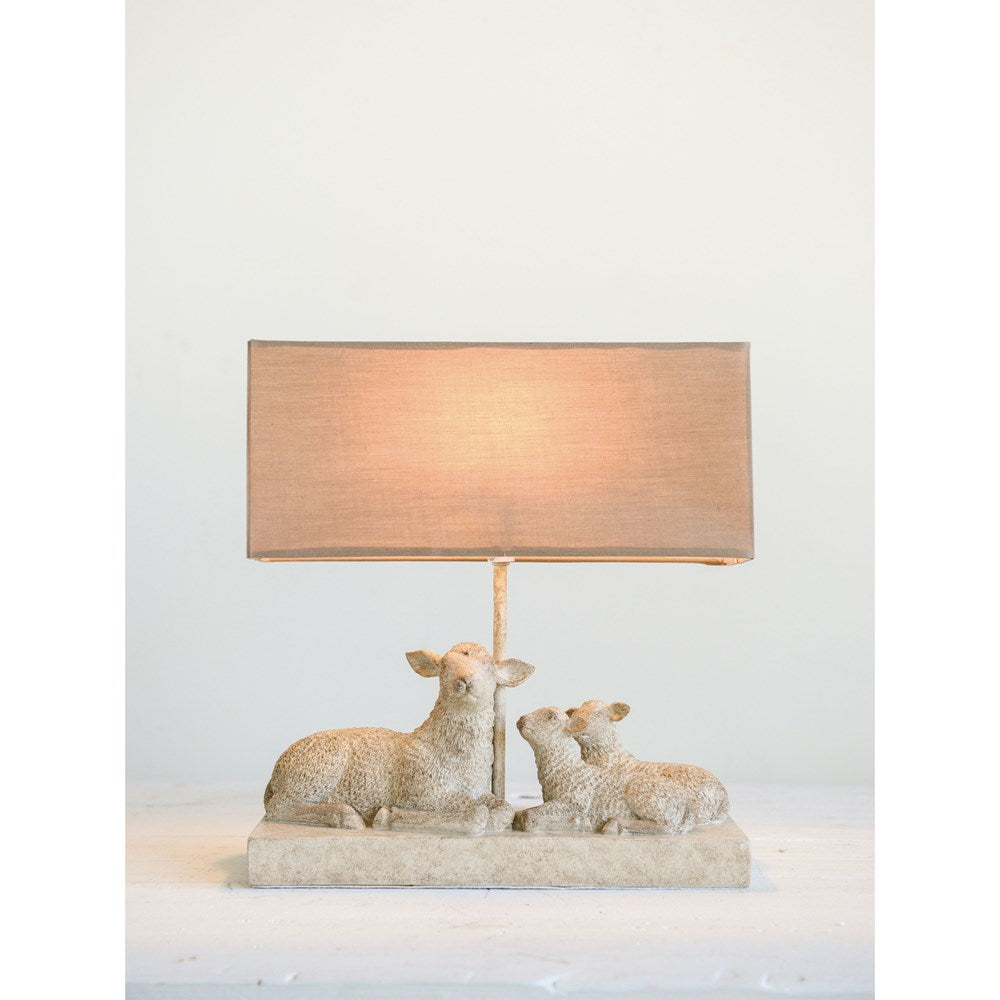 lamb lamp nursery