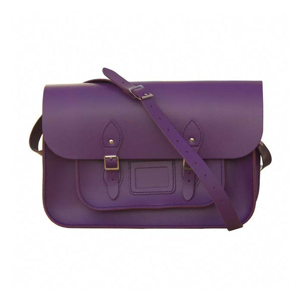 Purple Rain Leather Satchel – The Original Satchel Store