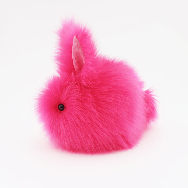 NEW! Pink Bunny Fur w/ Pink Felt Backing-READY TO SHIP – Pink