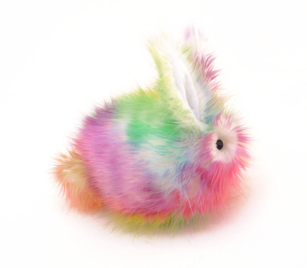 Prism the Rainbow Bunny Stuffed Animal Plush Toy – FUZZIGGLES