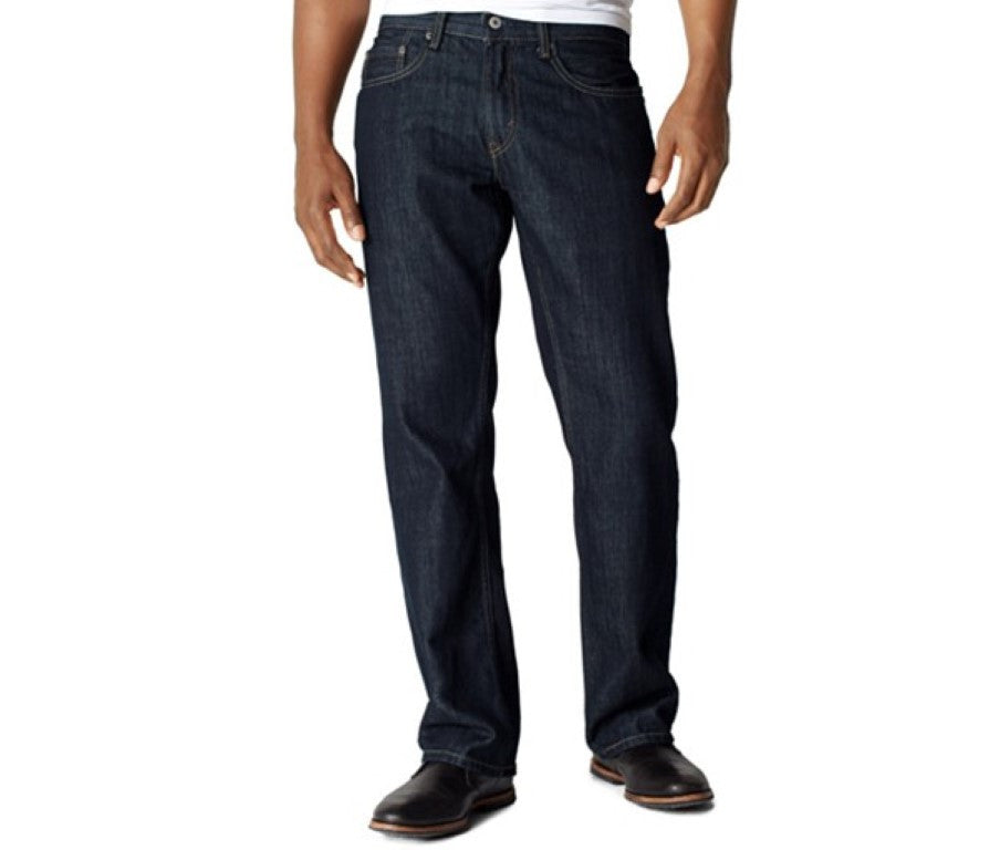 Levi's 505 Relaxed Straight Fit Tumble Rigid Jeans 34X34 $58.00