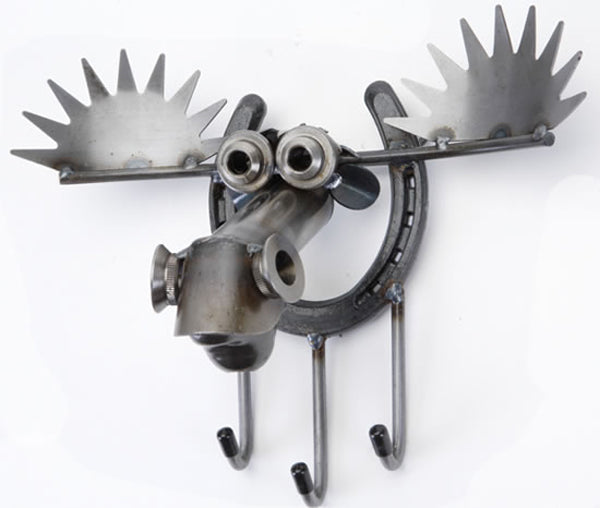 Animal Sculptures Made From Reclaimed Kitchen Utensils and Other