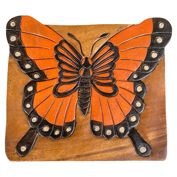 Monarch Wooden Butterfly Decor - Blackbrdstore
