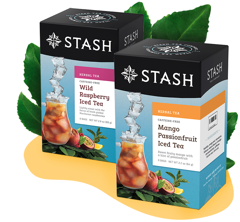 New Iced Tea Flavors & Packaging | Stash Tea