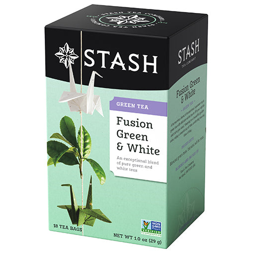 Fusion Green and White Tea Bags | Stash Tea