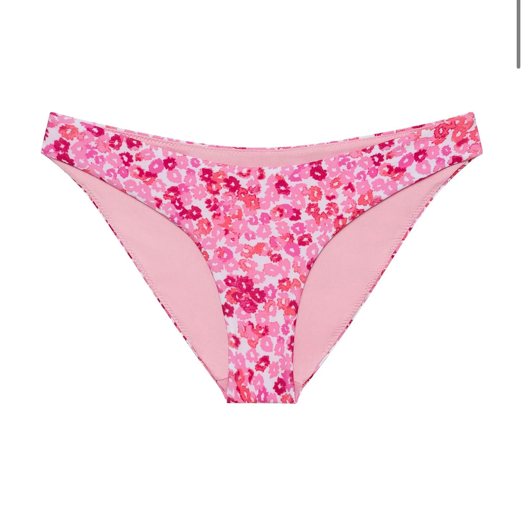 Apparel- Peixoto Bella Full Bottom Pink Floral Swimsuit Bottoms Swimwe ...