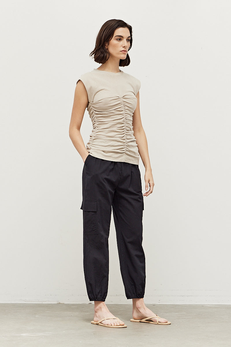 Apparel- Grade and Gather Ruched Bodice Tee