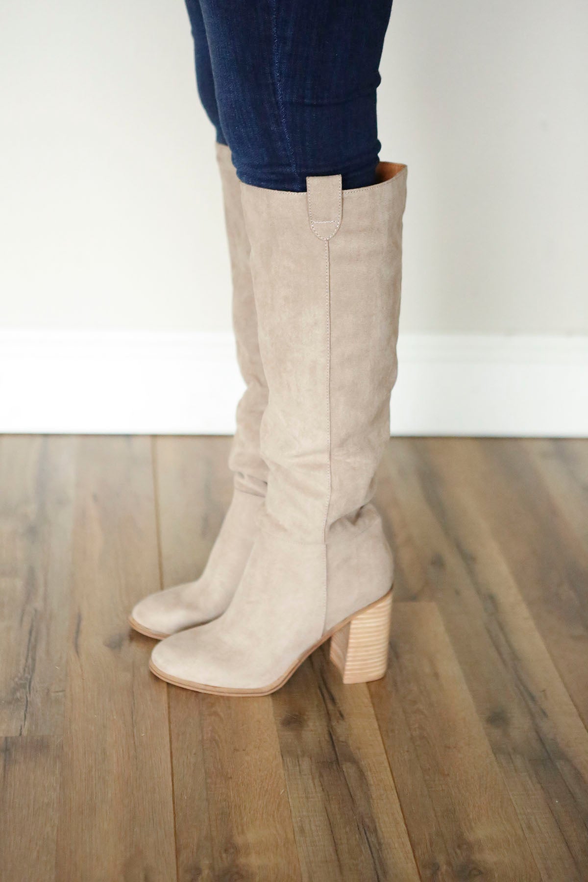 slouched boots