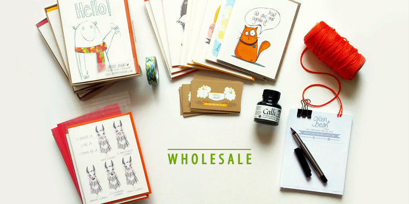 Green Bean Studio wholesale