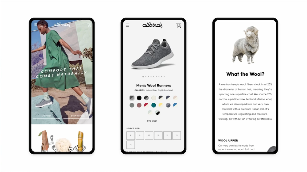 Allbirds app