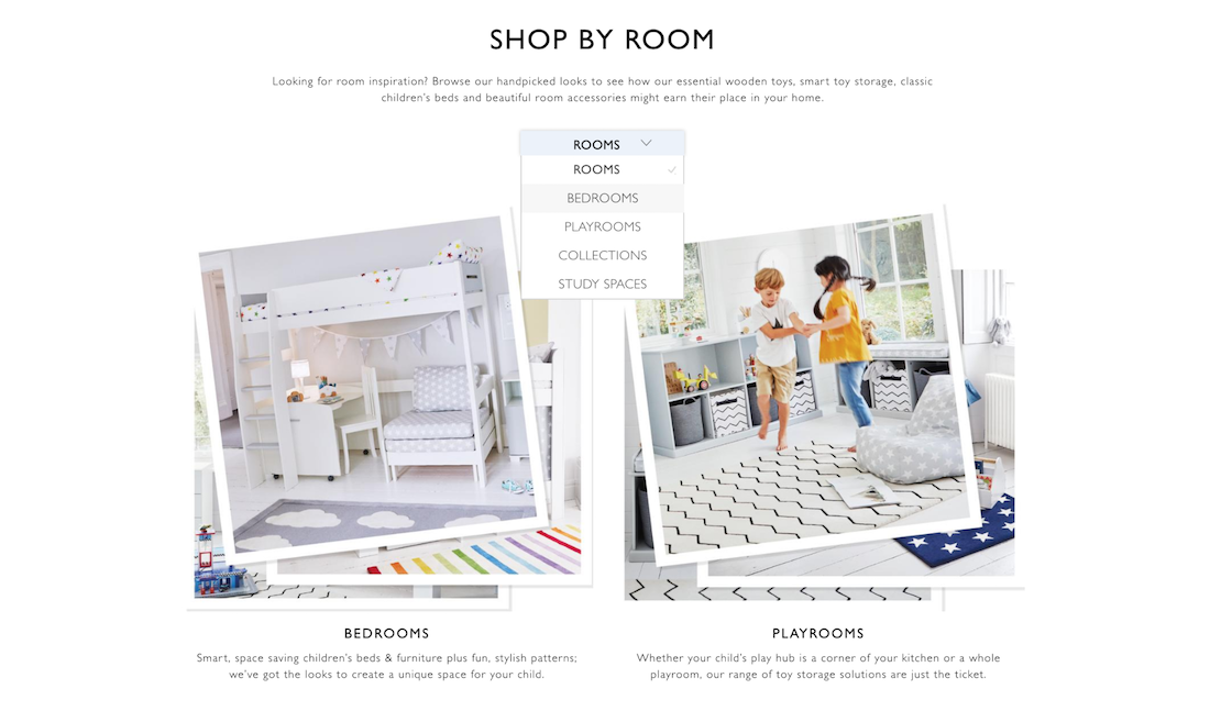 Shop by Room on GLTC