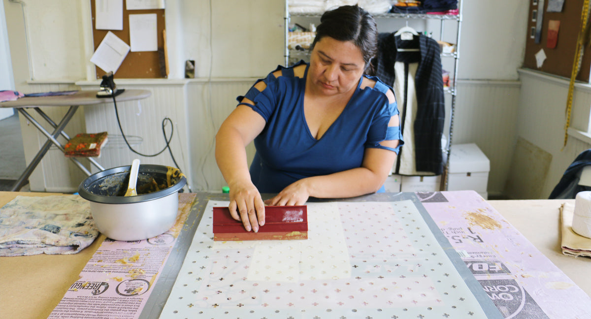 How To Custom Print and Naturally Dye A Summer Bandana