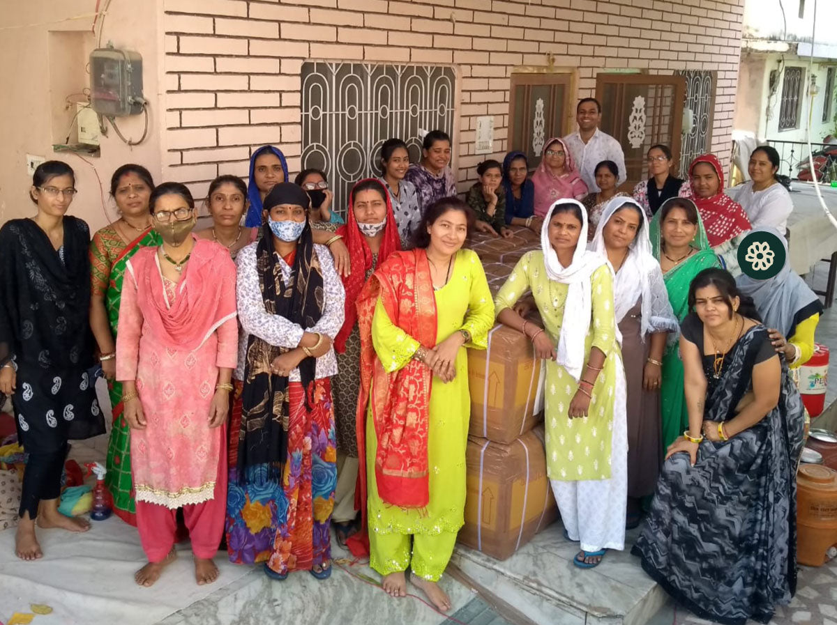 Full new Anchal full-time team - 25 women and 4 team leaders
