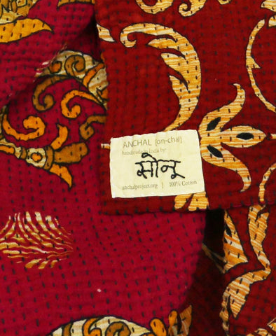 Fair Trade Kantha Quilts | Handmade | Anchal Project