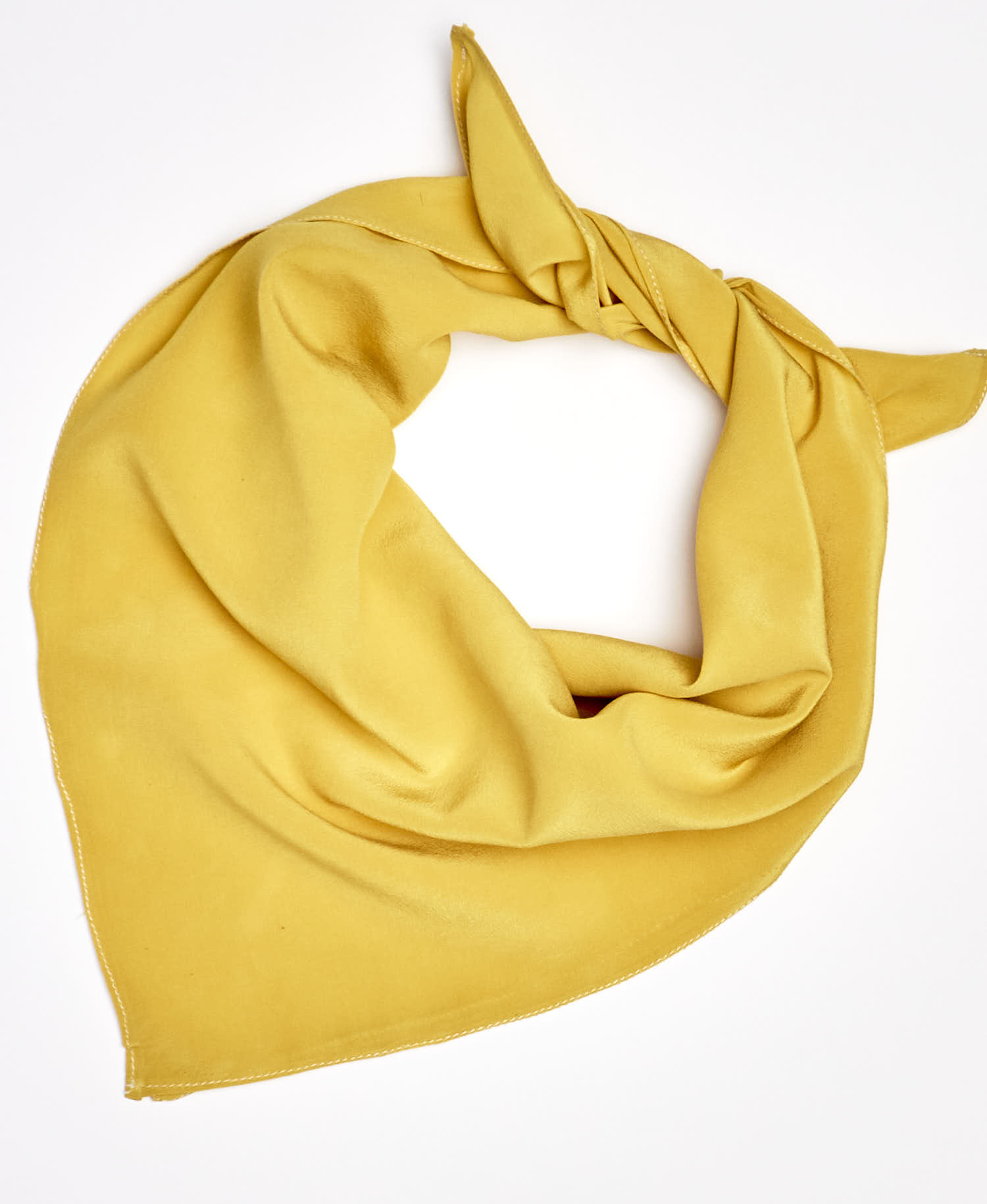 Naturally Dyed Silk Bandana | Anchal Project