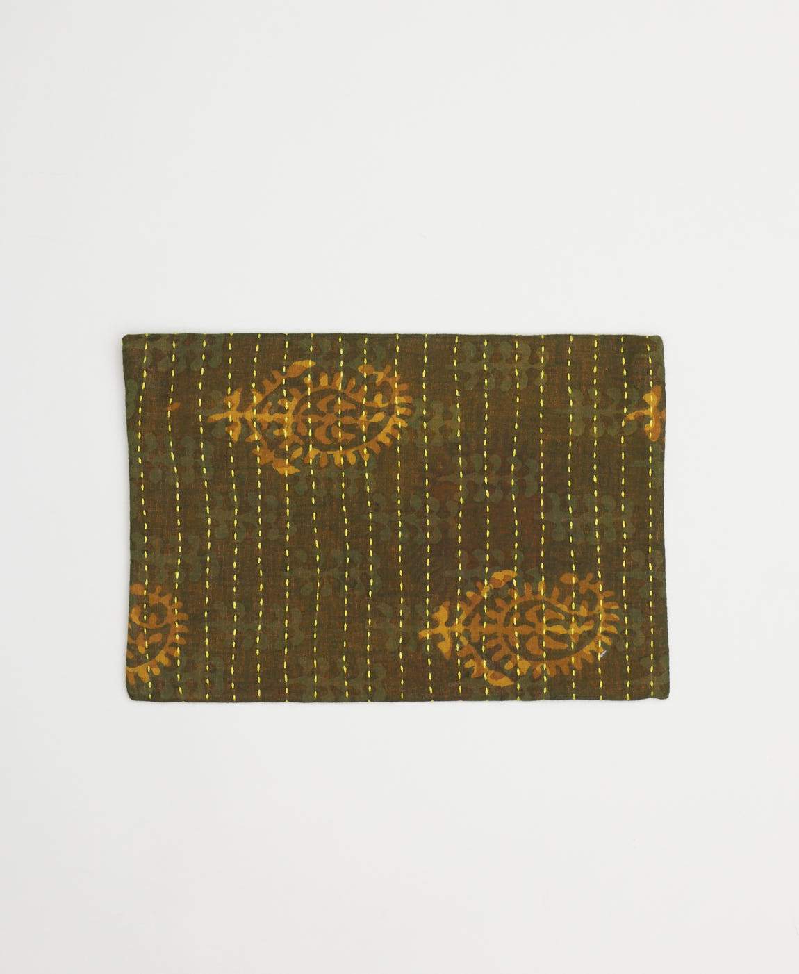 Kantha Pouch Clutch - No. 210504