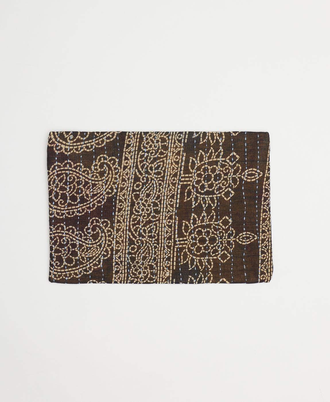 Kantha Pouch Clutch - No. 210509