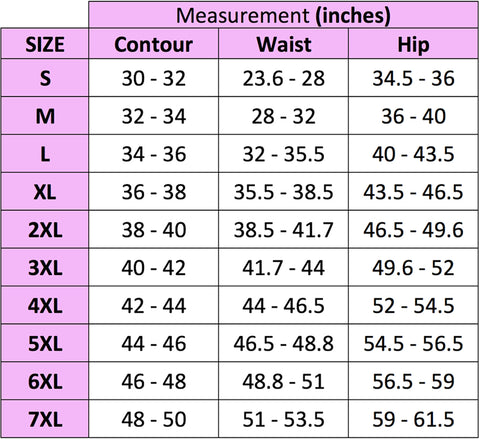 How to determinate your right girdle size – Equilibrum