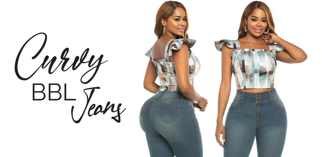 Curvy BBL Jeans Collection Line