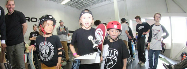 Spin Skatepark fête enfant