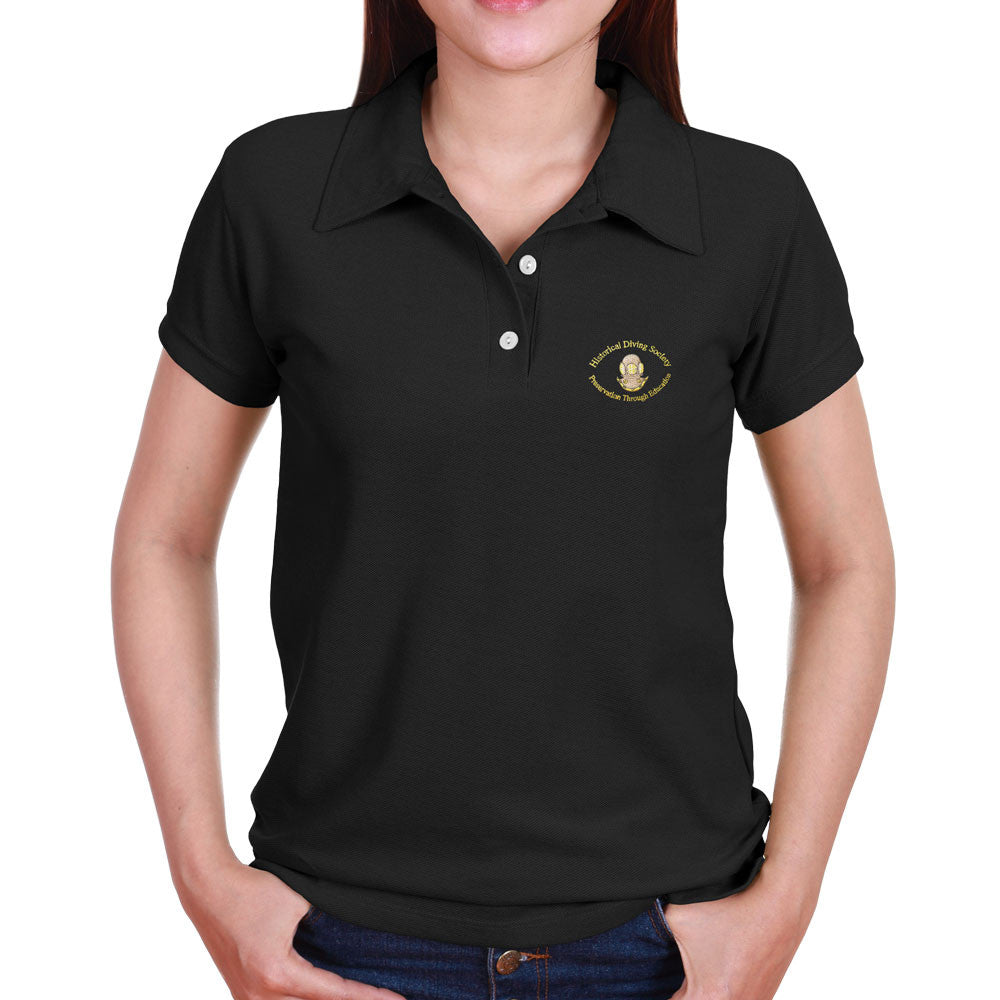 100 cotton women's polo shirts