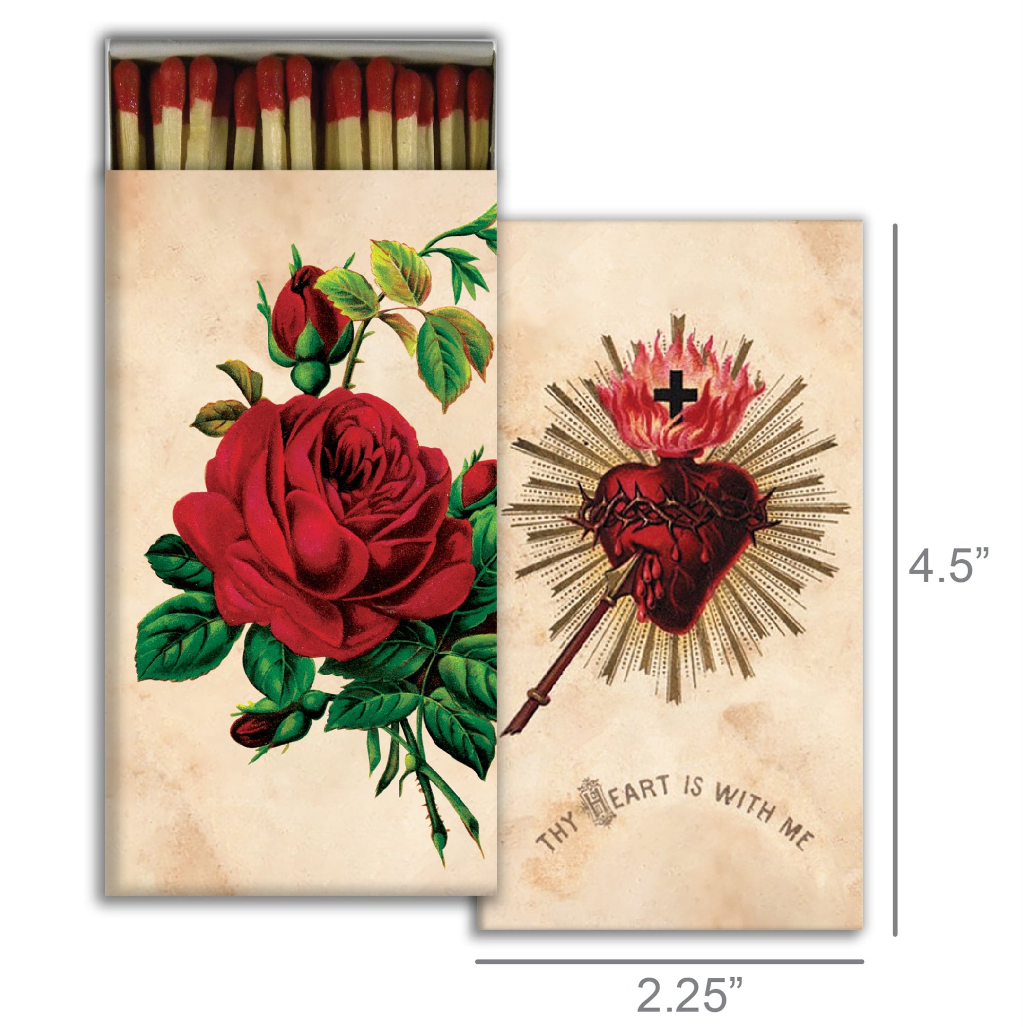 Sacred Heart Decorative Matches