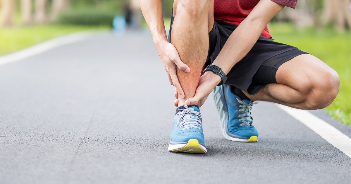Calf Sleeve Compression Leg Shin Support Muscle Cramps Splints Running  Sports 
