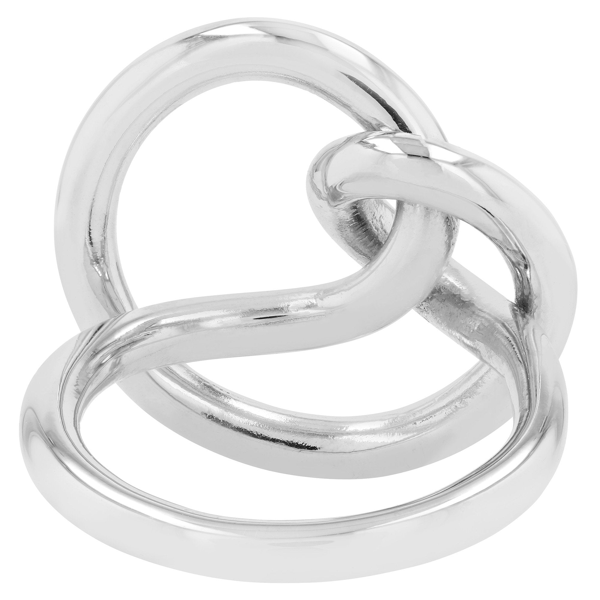 925 Sterling Silver Knot Ring Erin Theia Women's Clothing