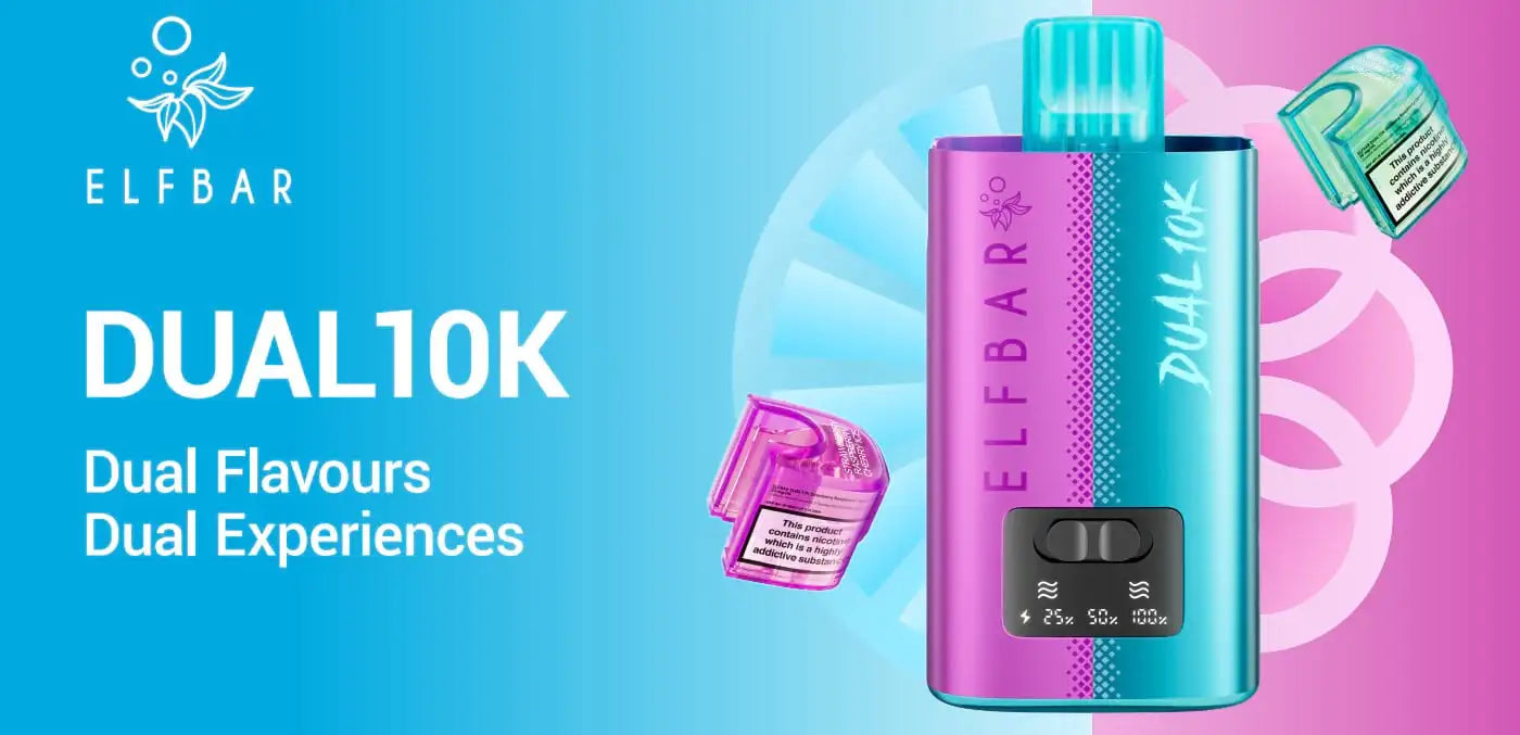 Elf Bar Dual 10K Vape - Website Banner