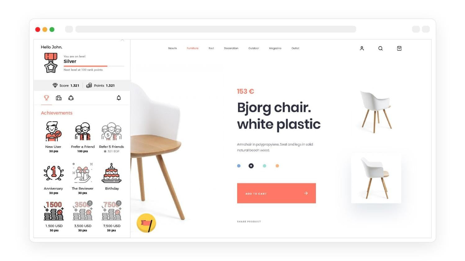 ดึงดูดลูกค้าด้วยความสำเร็จด้านความภักดีและรางวัลแบบแบ่งระดับของ Gameball