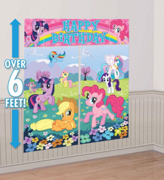 My Little Pony Scene Setter Wall Decoration Just For Kids