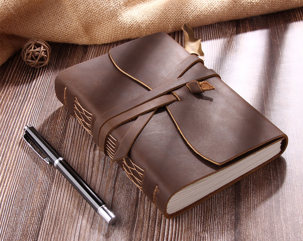 custom leather journal