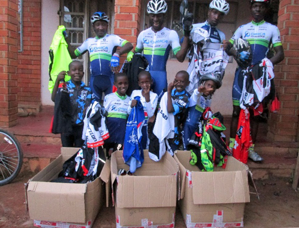 Deliveries from the Africa Kit Appeal are always warmly received.