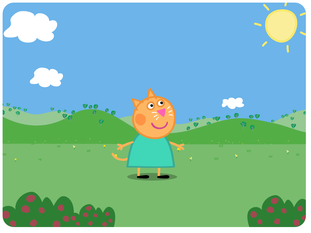 Who is the cat girl in Peppa Pig?