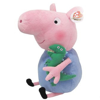 Giant George Pig TY 15'' Classic Soft 