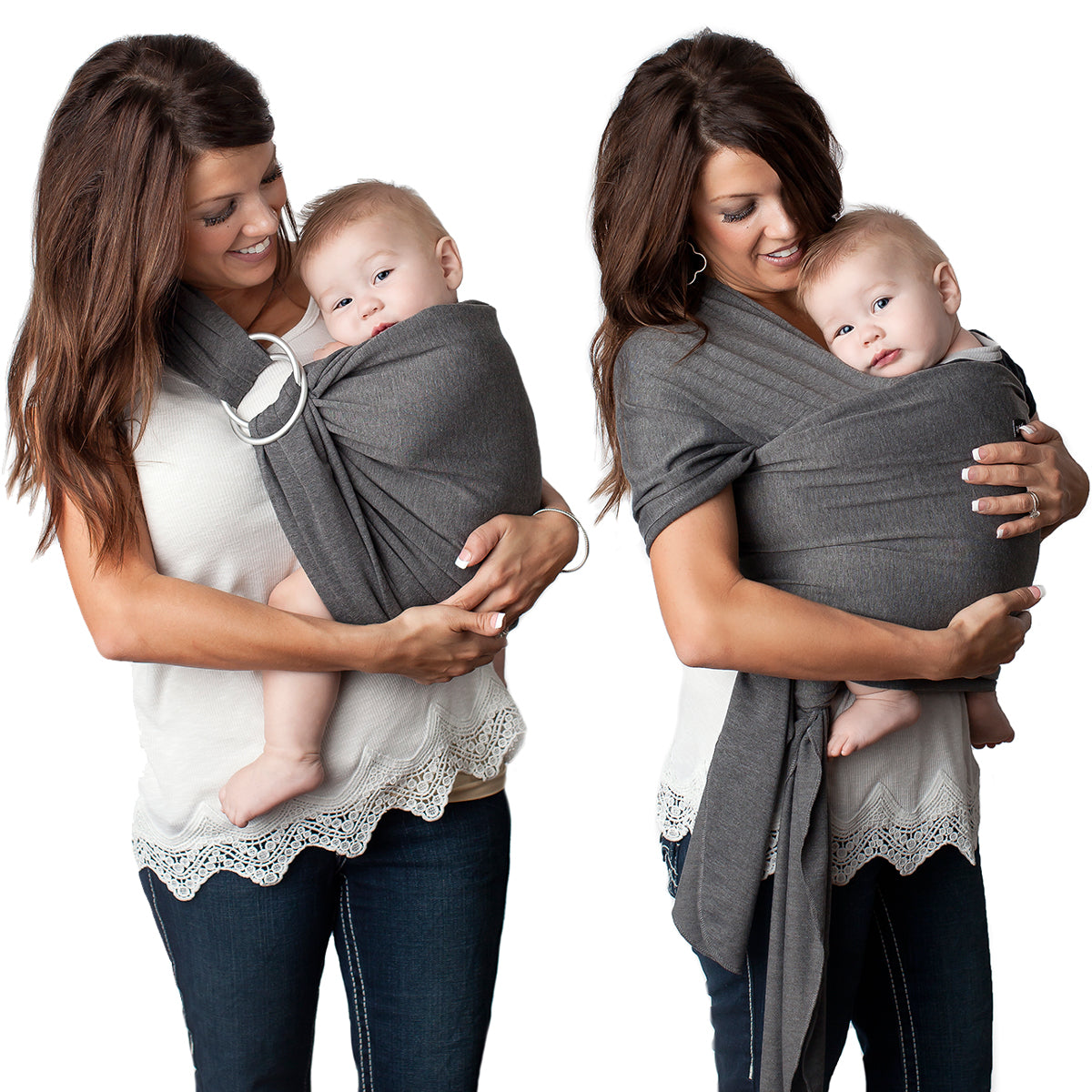 4 in 1 Baby Wrap Carrier and Ring Sling 