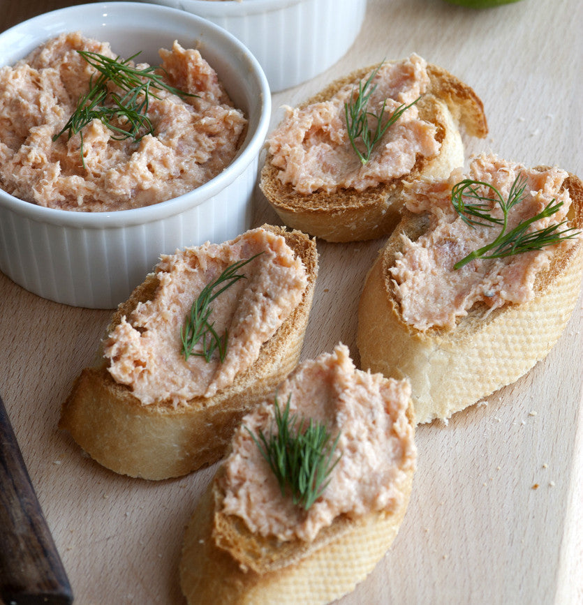 Recipe Smoked salmon paté (New Zealand) Gerrard Seel Wines