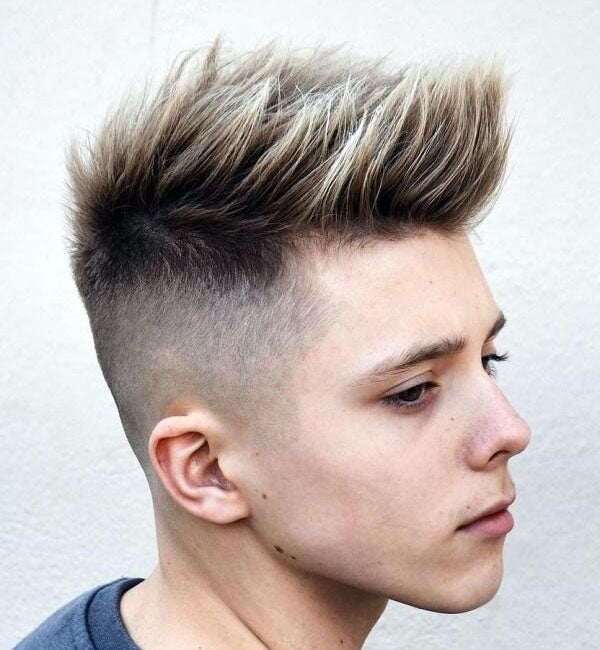 Faux Hawk Fade