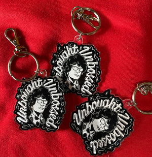 Shirley Chisholm Keychain - I AM CARIBBEING