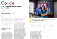 Google Economic Impact Report The Bow Tie Club