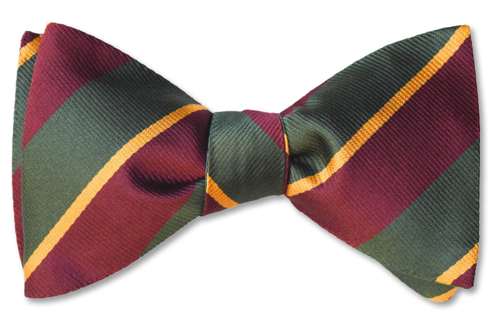 Striped Bow Ties handmade in America for over 20 years!