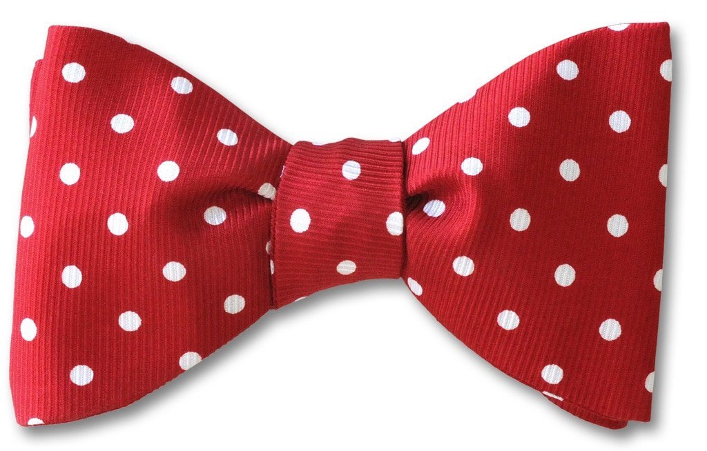 polka dot bow tie