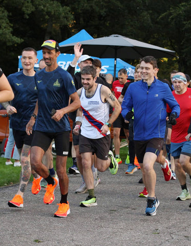 Amsterdam Bos Parkrun with friends 2